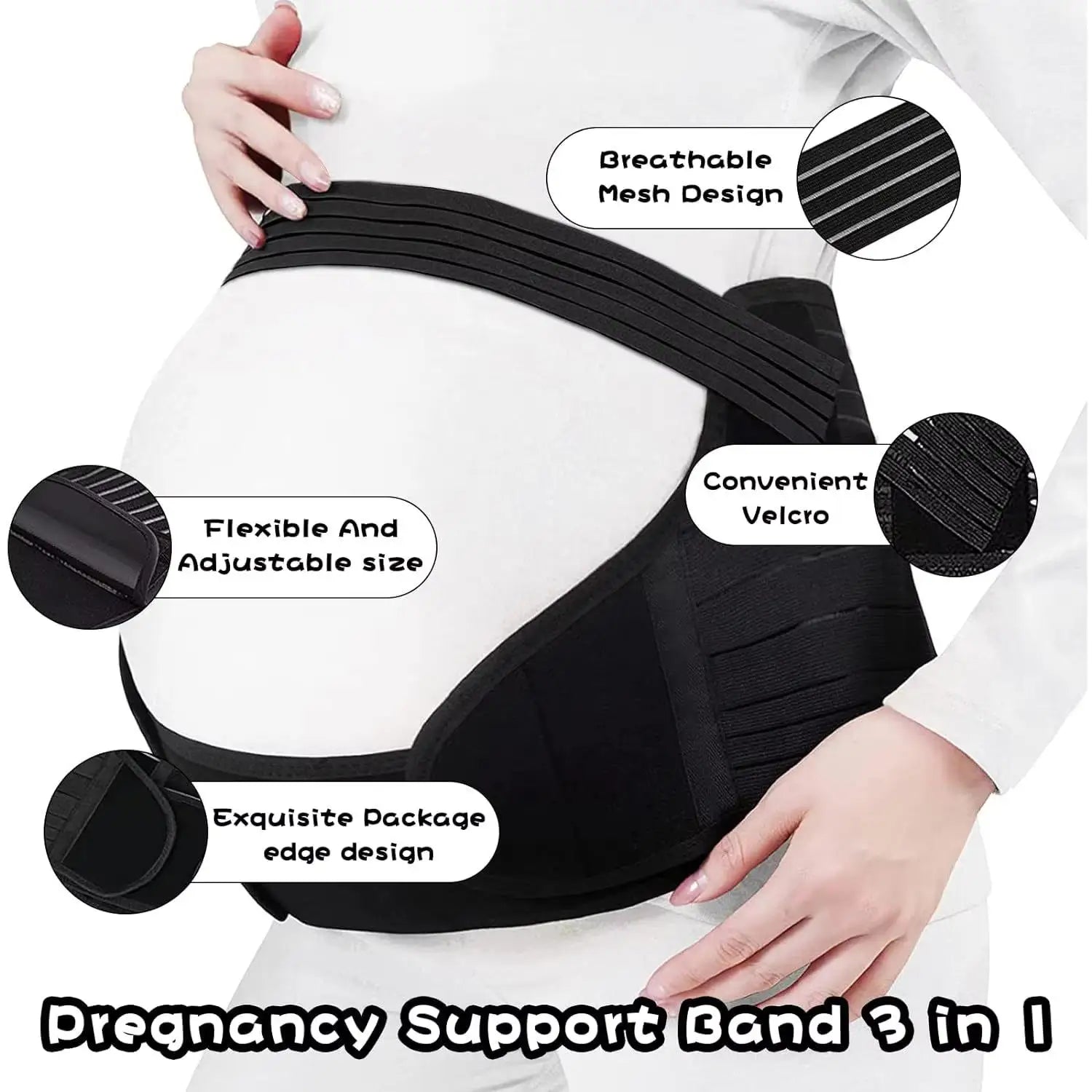 Comfortable Mama Pregnancy Support Belly Band