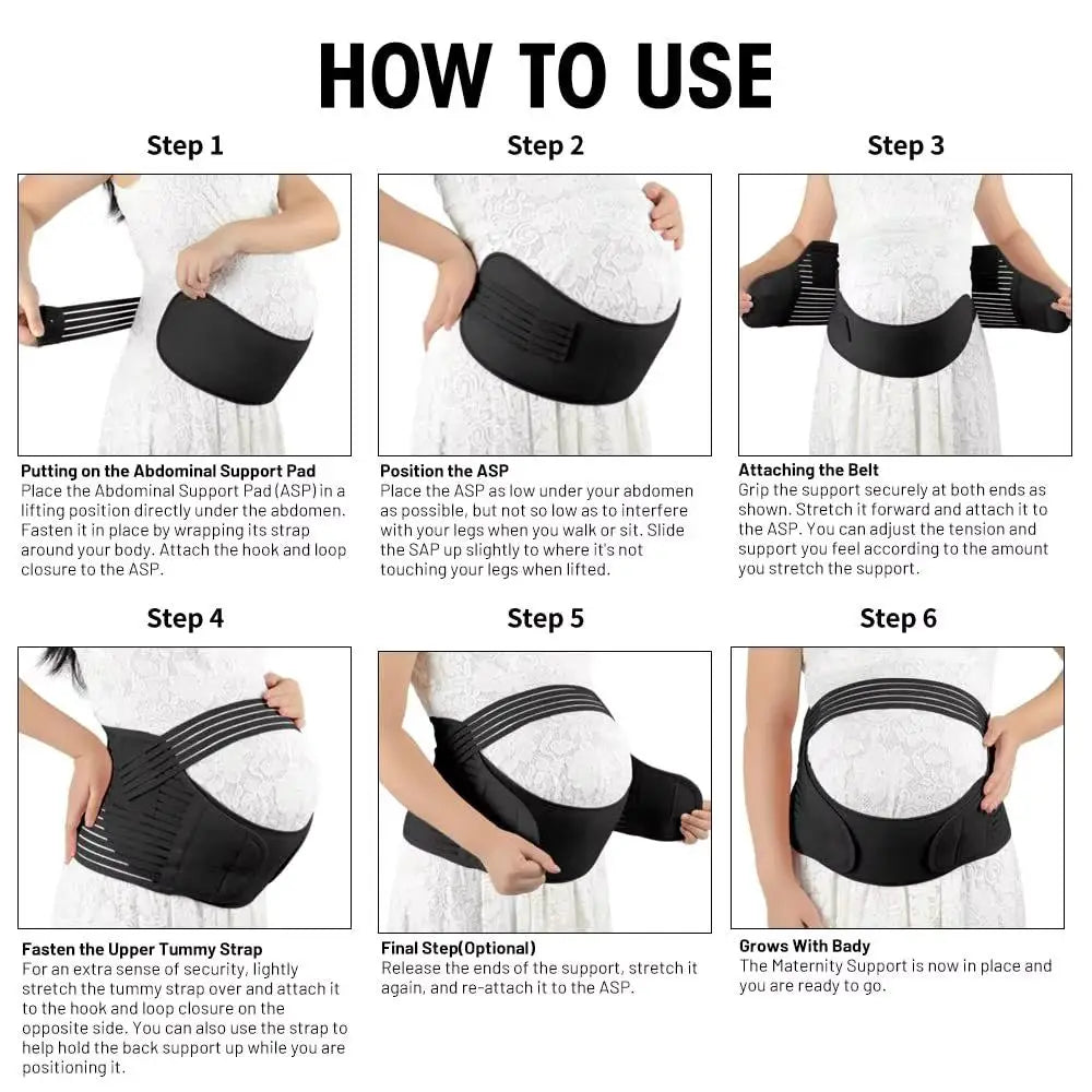 Comfortable Mama Pregnancy Support Belly Band